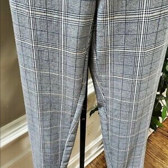 Zara Basic Women’s gray lining polyester skinny crop pull on dress pants. - Picture 6 of 11